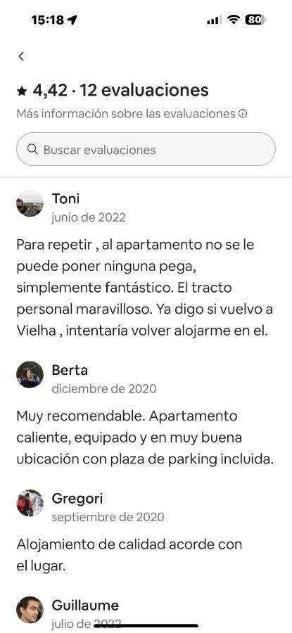 Precioso Atico Duplex En Vielha Para 6 Pax Exteriér fotografie